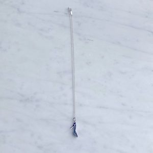 Tiffany shoe charm necklace.  This has never been worn and just shined!